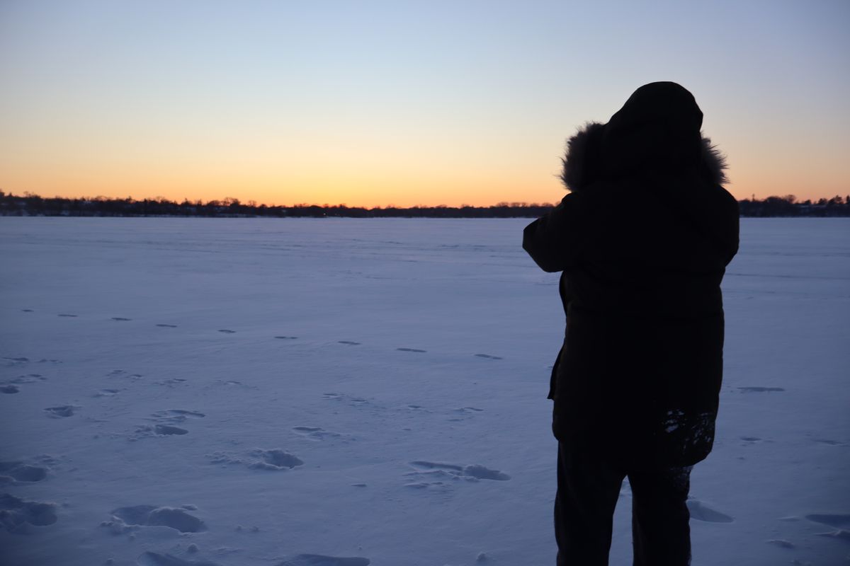 A photo on the lake